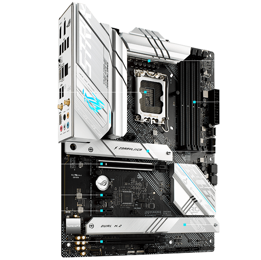 Asus ROG Strix B660 - جهاز واي فاي D4 للألعاب Asus ROG Strix B660 - جهاز واي فاي D4 للألعاب